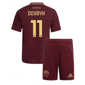 AS Roma Artem Dovbyk #11 Domaci Dres za Dječji 2024-25 Kratak Rukavima (+ kratke hlače)